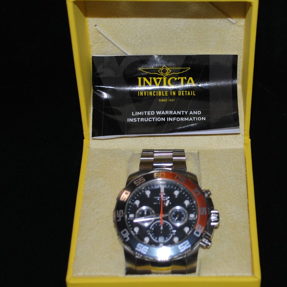 Men's Invicta Watch Pro Diver Watch